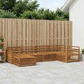 vidaXL Zestaw sof na zewnątrz 6 pcs naturalny