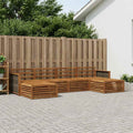vidaXL Zestawy sof 6 pcs Lite Drewno Akacji