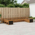 vidaXL Zestawy sof 10 pcs Lite Drewno Akacji