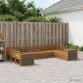 vidaXL Zestawy sof 10 pcs Lite Drewno Akacji