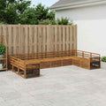 vidaXL Zestawy sof 10 pcs Lite Drewno Akacji