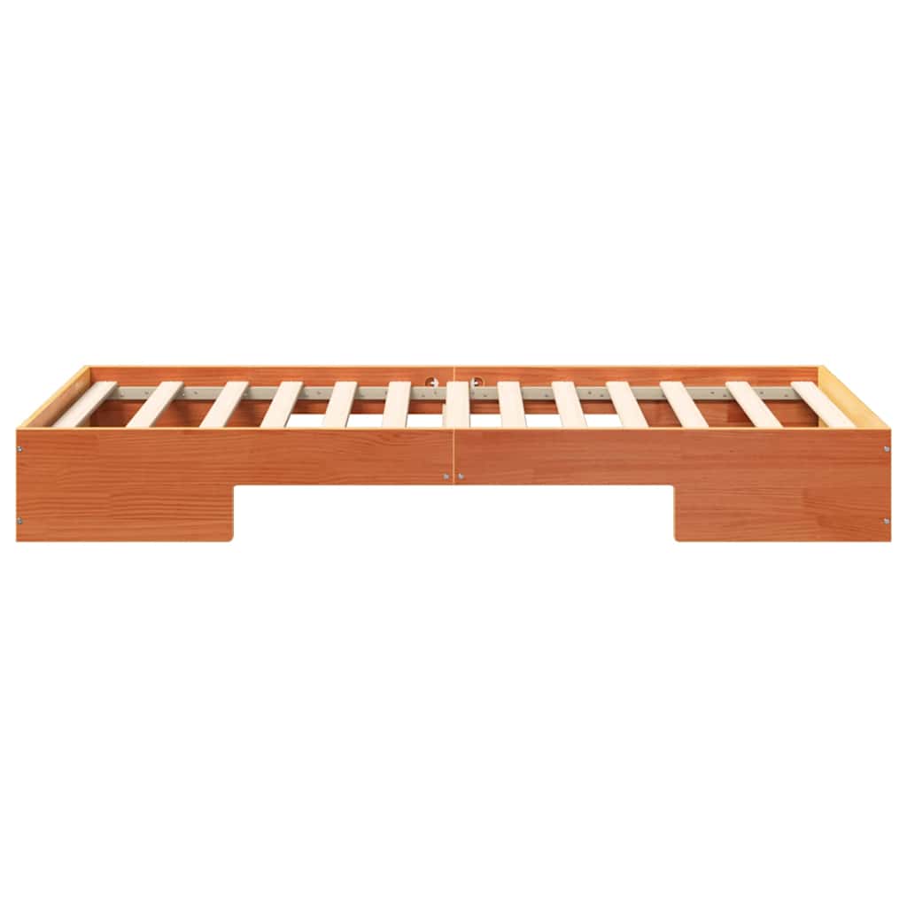 vidaXL Ramka łóżka Brązowy 80 x 200 cm