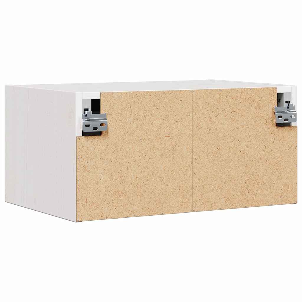 vidaXL Stolik nocny 2 pcs Biały 50 x 32,5 x 24 cm Lite drewno sosnowe