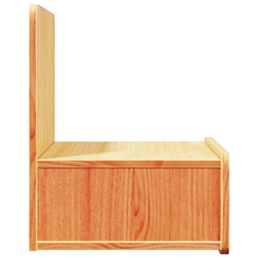 vidaXL Stolik nocny z szufladą 2 pcs Woskowy Brąz 44 x 32,5 x 40 cm