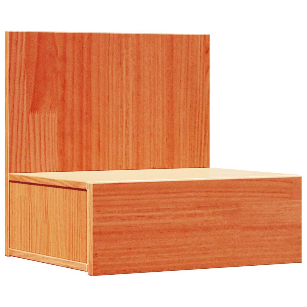 vidaXL Stolik nocny z szufladą 2 pcs Woskowy Brąz 42 x 32,5 x 40 cm