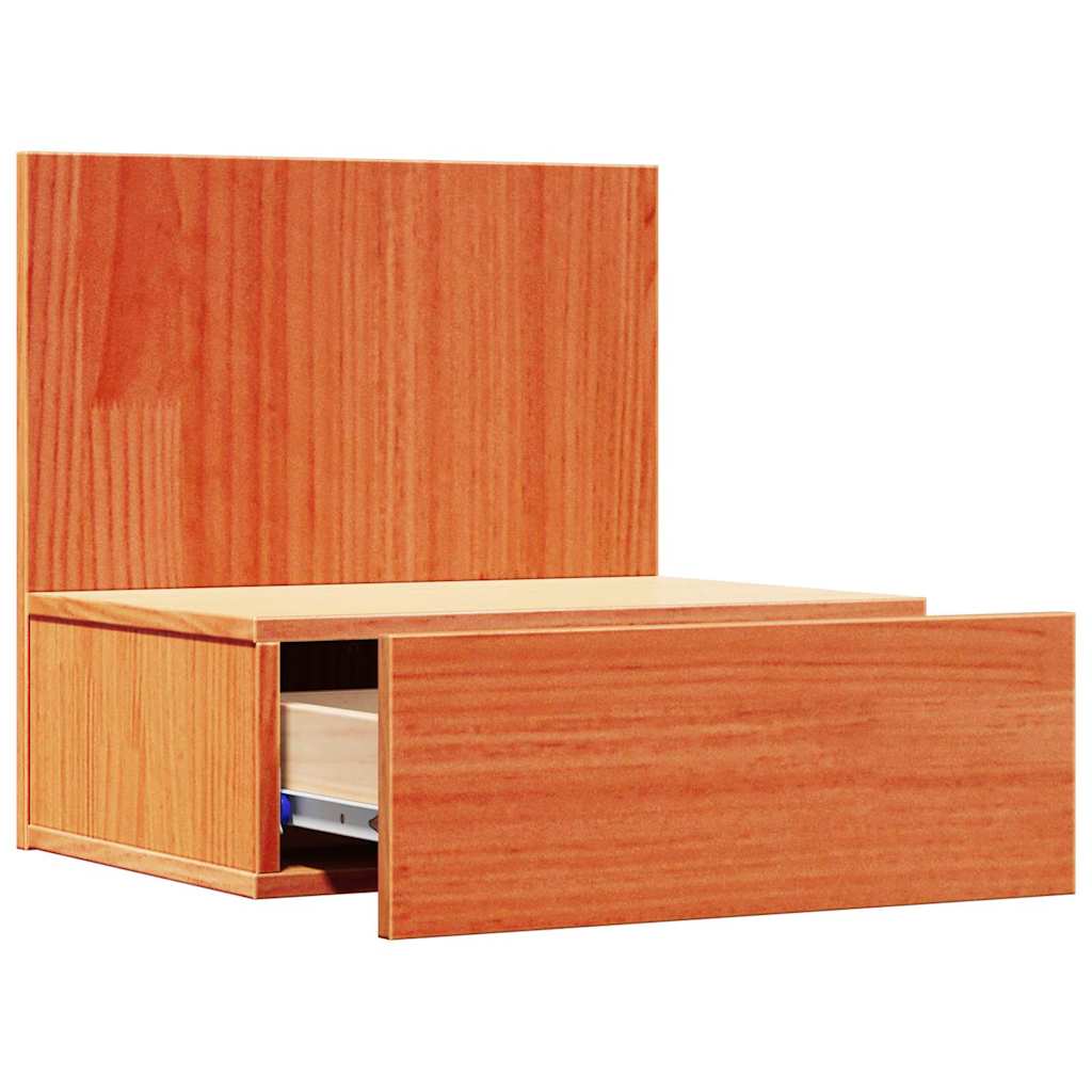 vidaXL Stolik nocny z szufladą 2 pcs Woskowy Brąz 42 x 32,5 x 40 cm