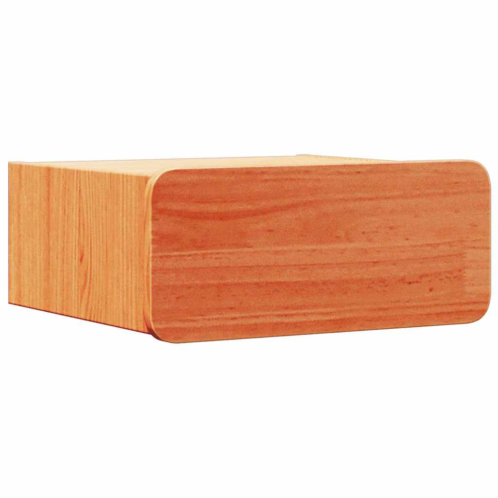 vidaXL Stolik nocny z szufladą 2 pcs Woskowy Brąz 39 x 34 x 16,5 cm
