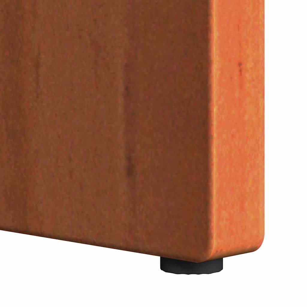 vidaXL Stolik kawowy Woskowy Brąz 80 x 50 x 31 cm Lite drewno sosnowe