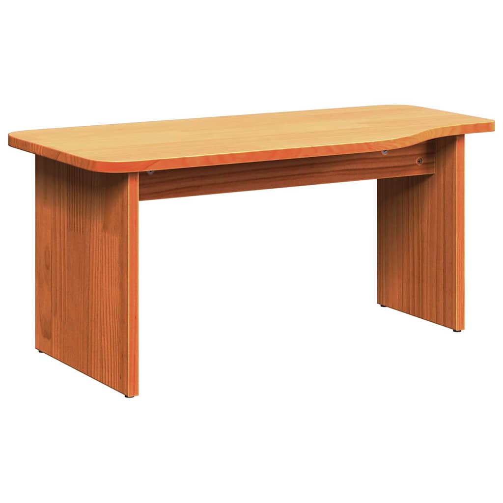 vidaXL Stolik kawowy 2 pcs Woskowy Brąz Lite drewno sosnowe