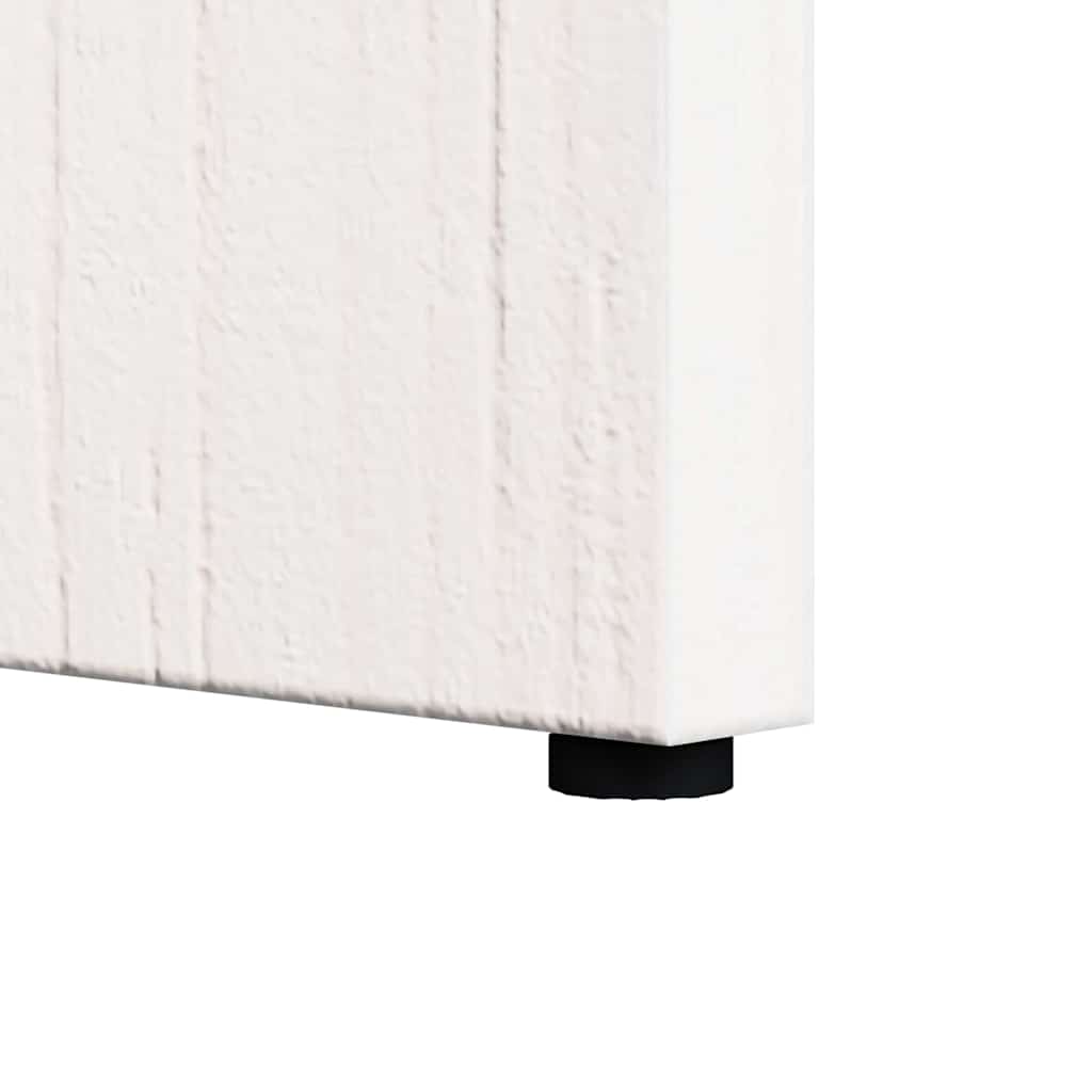 vidaXL Stolik kawowy Biały 50 x 40 x 50 cm Lite drewno sosnowe