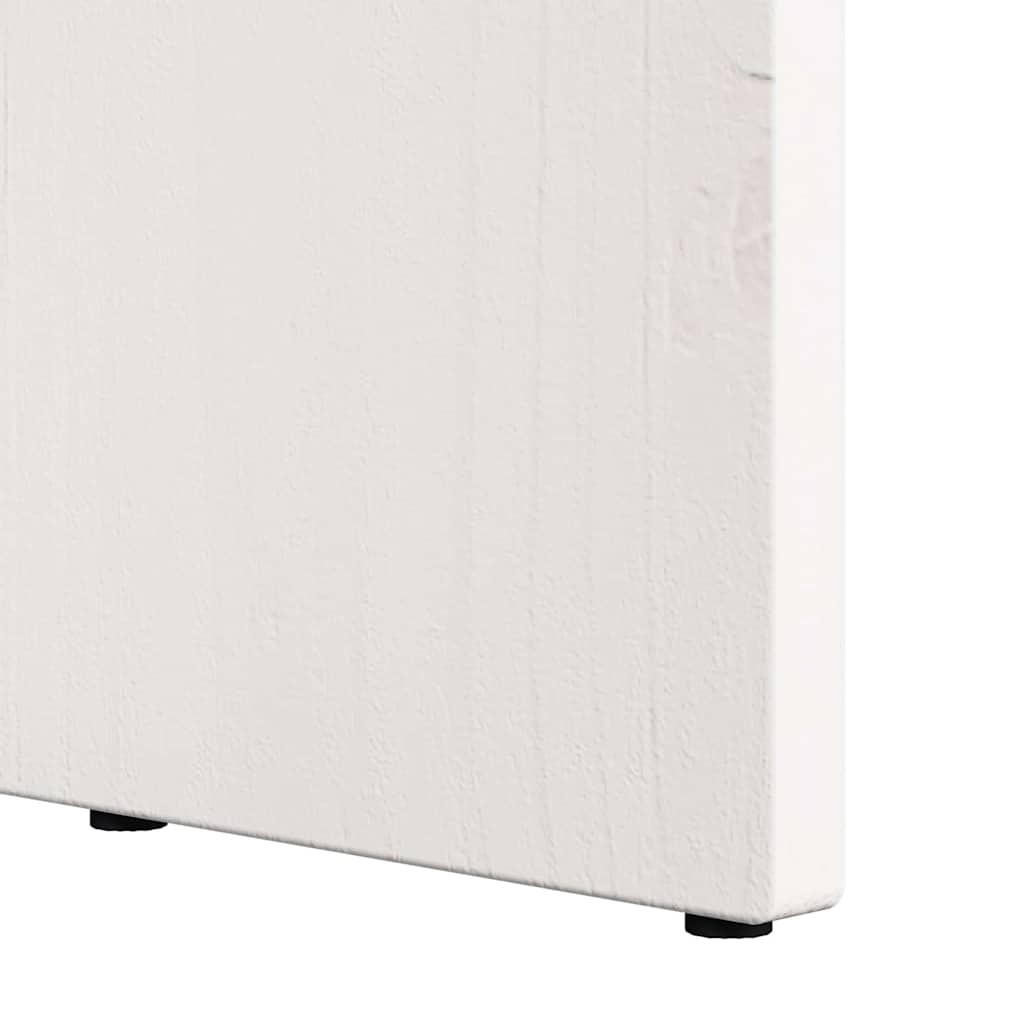 vidaXL Stolik kawowy Biały 50 x 50 x 35 cm Lite drewno sosnowe
