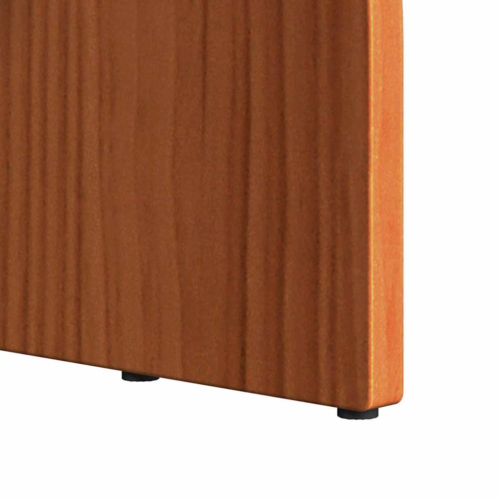 vidaXL Stolik kawowy Woskowy Brąz 80 x 40 x 35 cm Lite drewno sosnowe