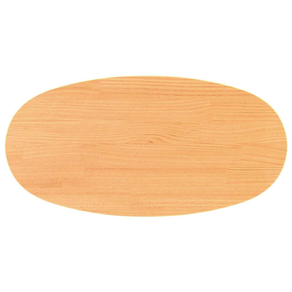 vidaXL Stolik kawowy Woskowy Brąz 80 x 40 x 35 cm Lite drewno sosnowe