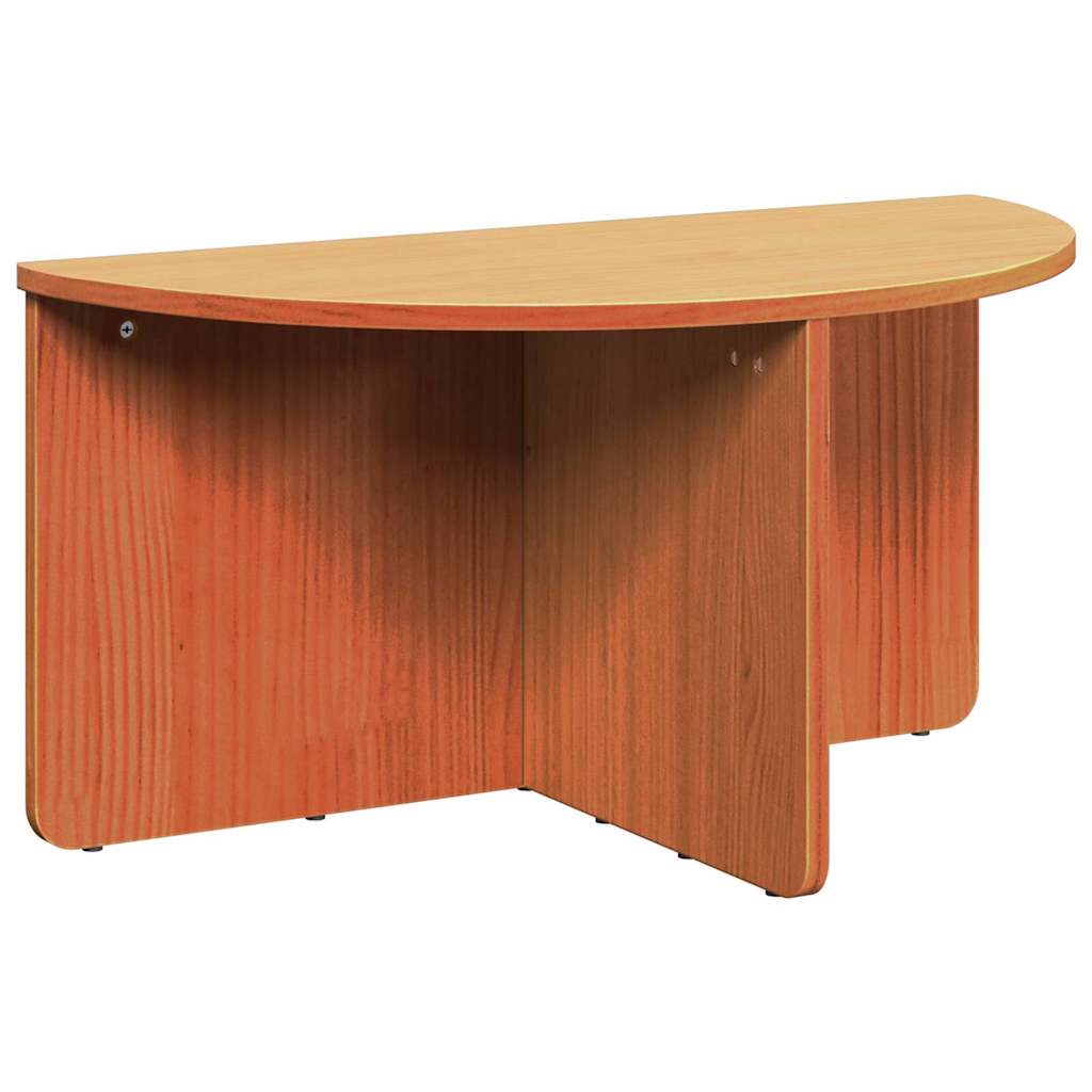 vidaXL Stolik kawowy 2 pcs Woskowy Brąz Lite drewno sosnowe