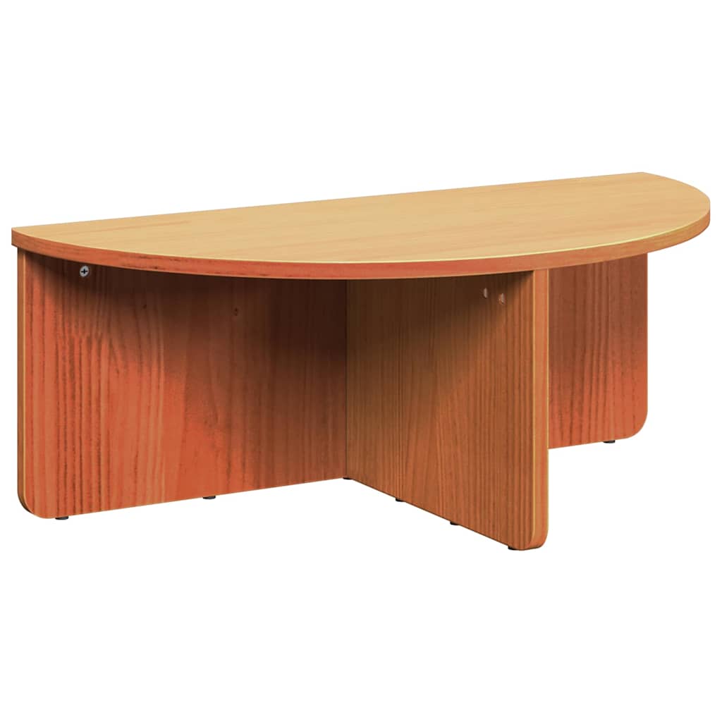 vidaXL Stolik kawowy 2 pcs Woskowy Brąz Lite drewno sosnowe