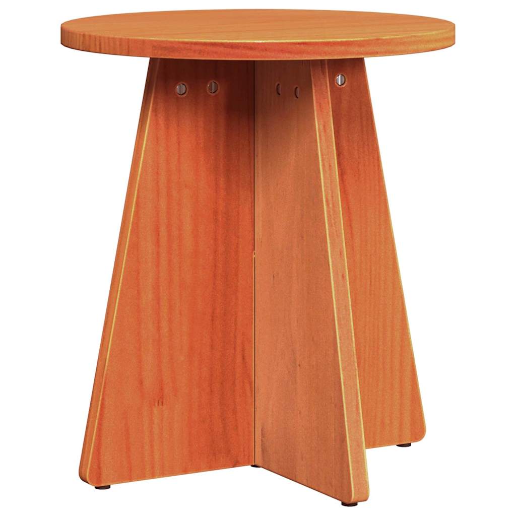 vidaXL Stolik kawowy 3 pcs Woskowy Brąz
