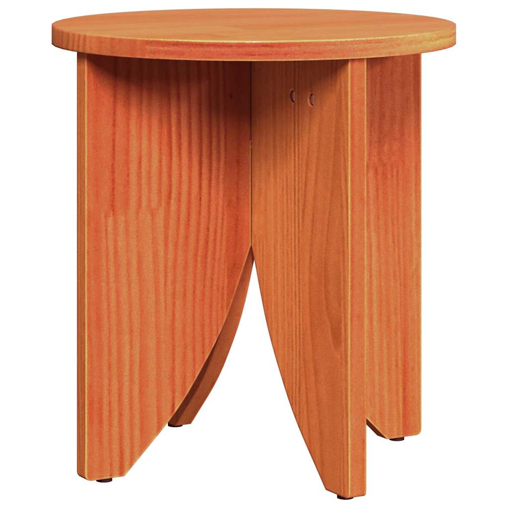 vidaXL Stolik kawowy 2 pcs Woskowy Brąz