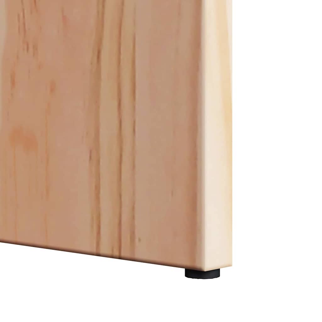 vidaXL Stolik kawowy 2 pcs Naturalny Lite drewno sosnowe