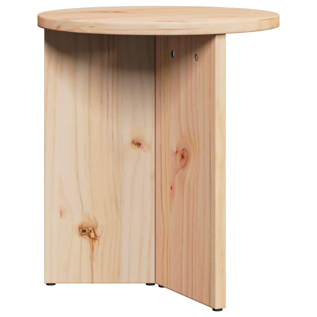 vidaXL Stolik kawowy 2 pcs Naturalny Lite drewno sosnowe