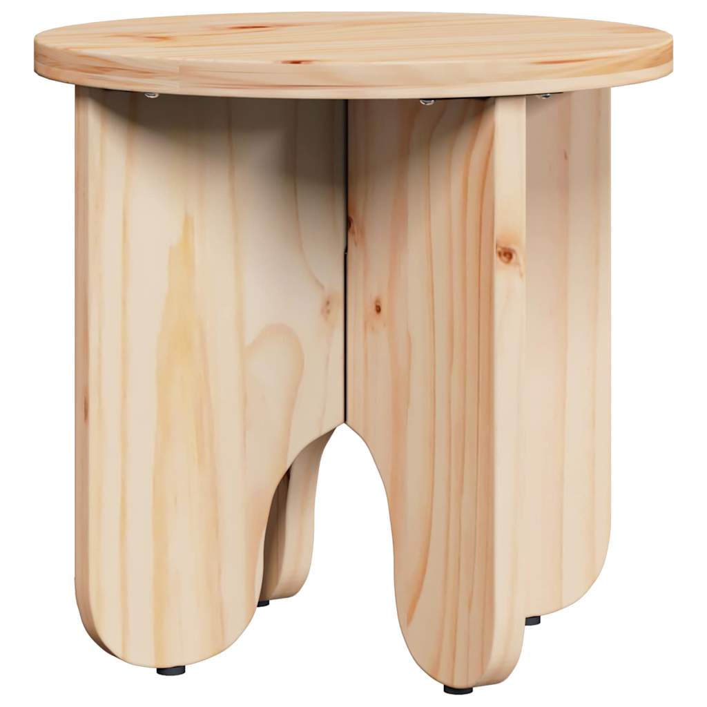vidaXL Stolik kawowy 2 pcs Naturalny Lite drewno sosnowe