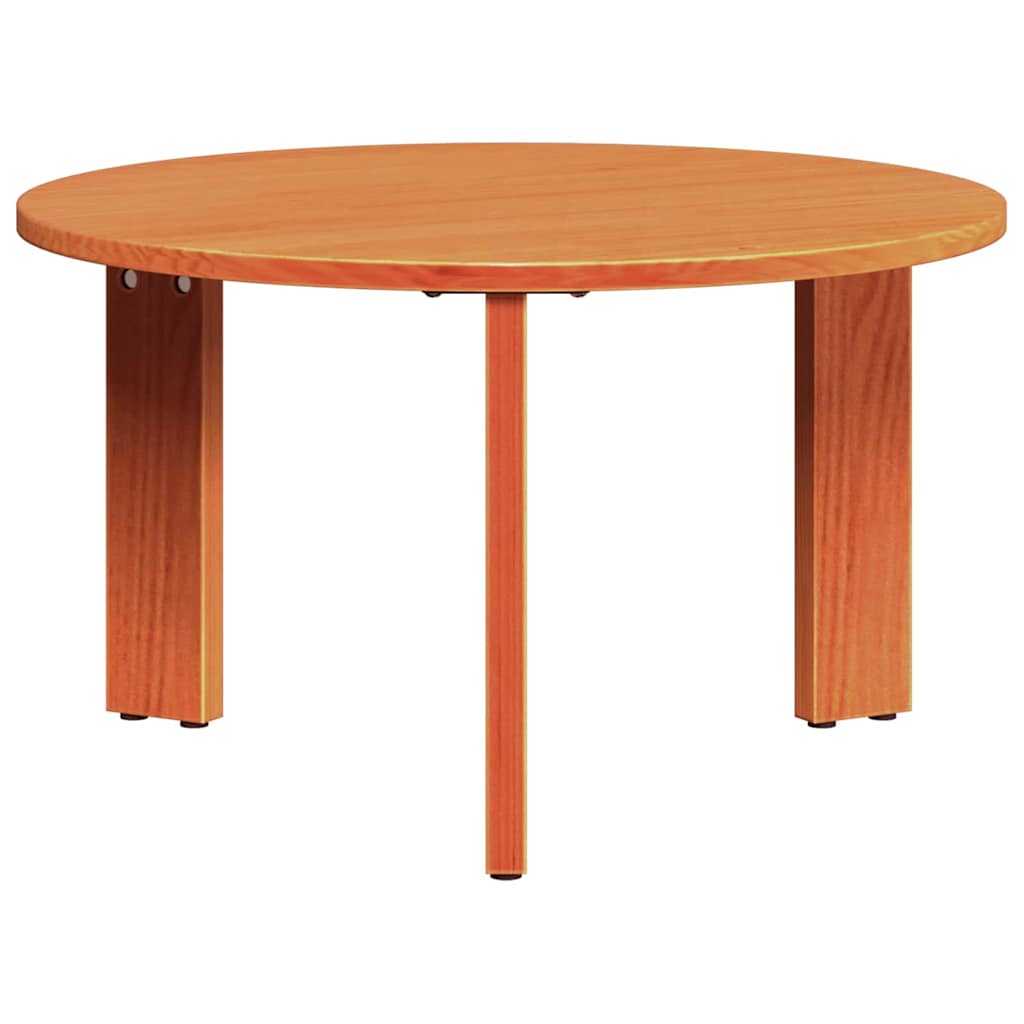 vidaXL Stolik kawowy 2 pcs Woskowy Brąz Lite drewno sosnowe