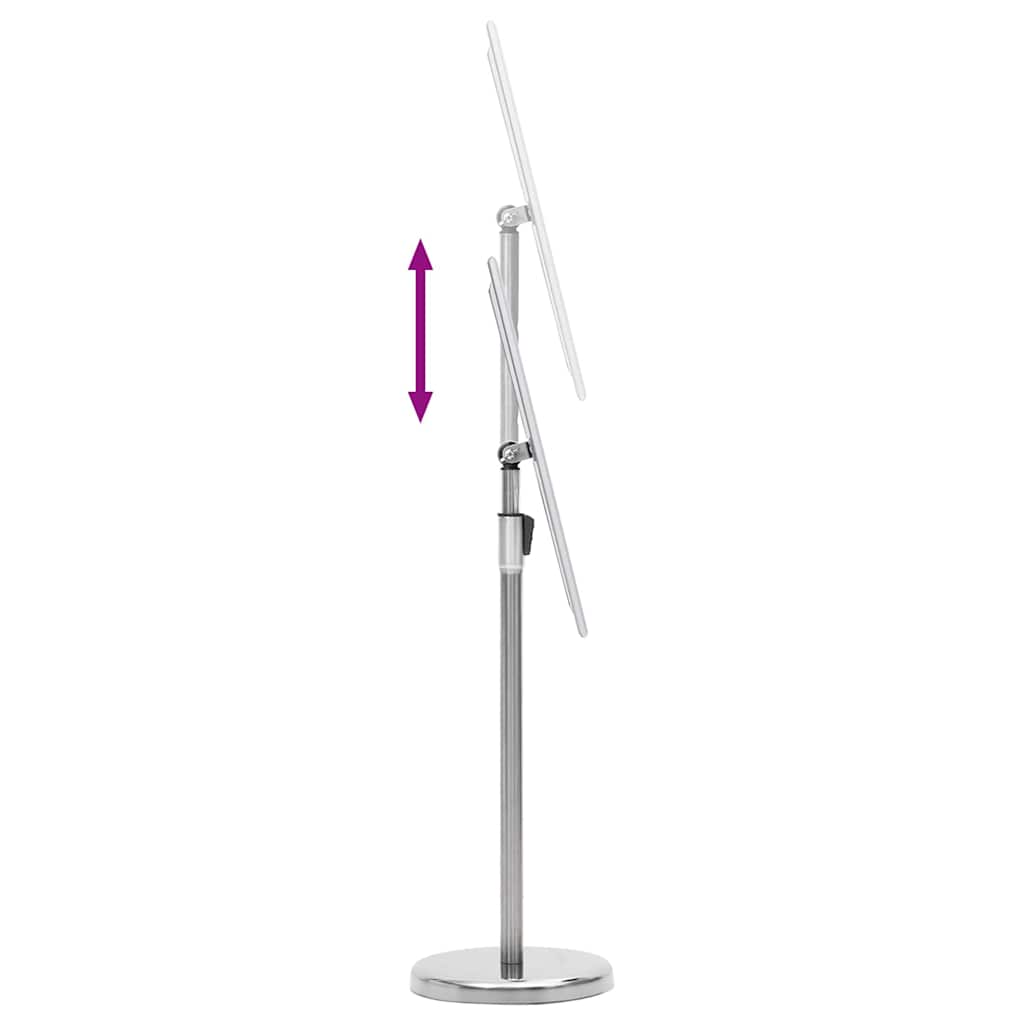 vidaXL Stojaki na plakaty 2 pcs Srebrny 32.7 x 24 x 108 cm Aluminium