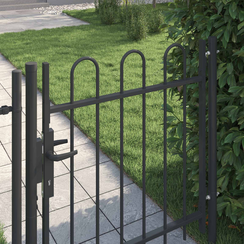 vidaXL Brama ogrodzeniowa BOXTEL 103 x 150 cm Stal malowana proszkowo
