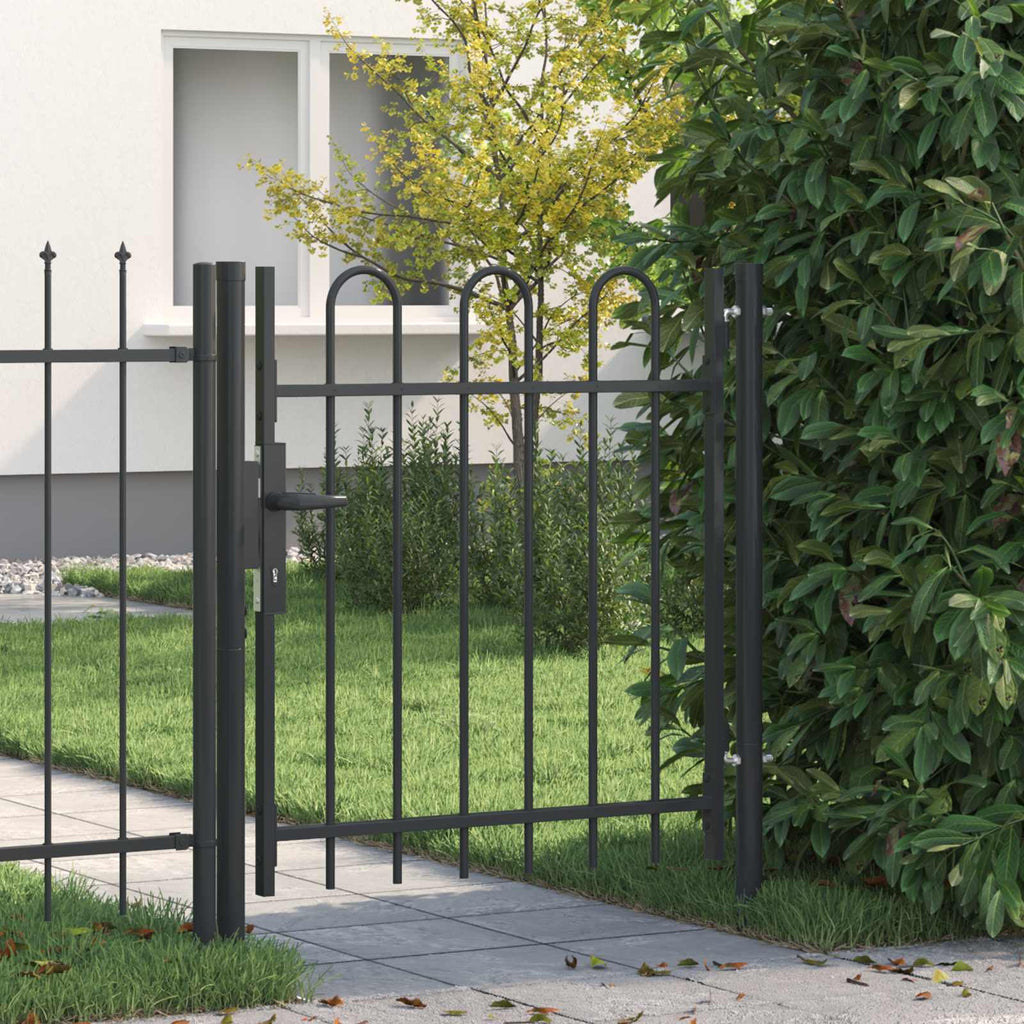 vidaXL Brama ogrodzeniowa BOXTEL 103 x 150 cm Stal malowana proszkowo