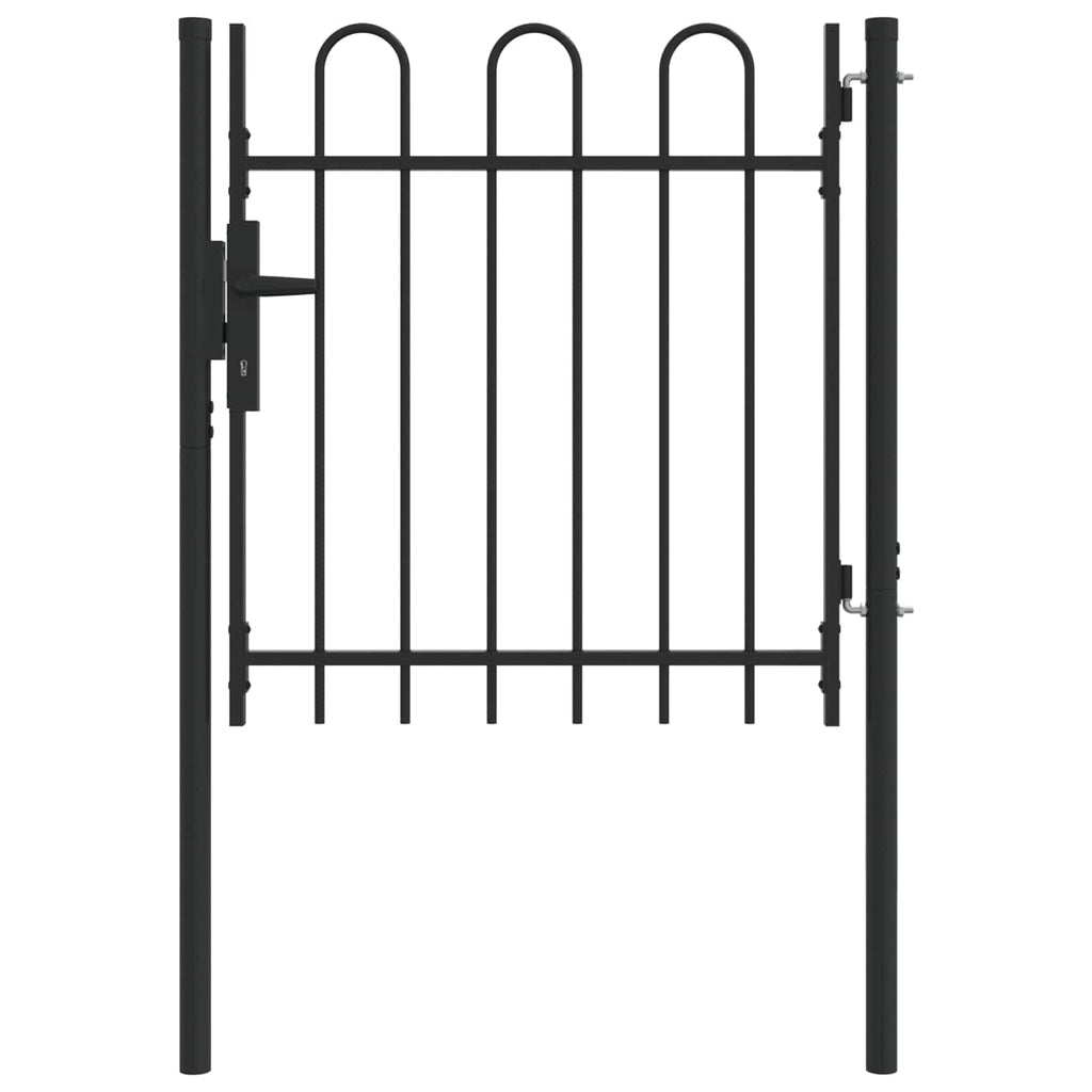 vidaXL Brama ogrodzeniowa BOXTEL 103 x 150 cm Stal malowana proszkowo