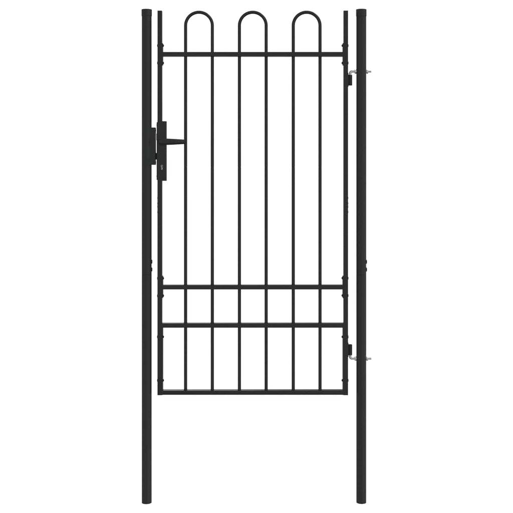 vidaXL Brama ogrodzeniowa BOXTEL 103 x 225 cm Stal malowana proszkowo