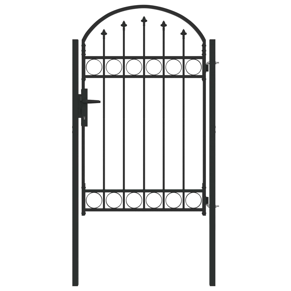 vidaXL Brama ogrodzeniowa ASSEN 100 x 150 cm Stal malowana proszkowo