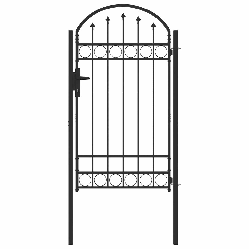 vidaXL Brama ogrodzeniowa ASSEN 100 x 175 cm Stal malowana proszkowo