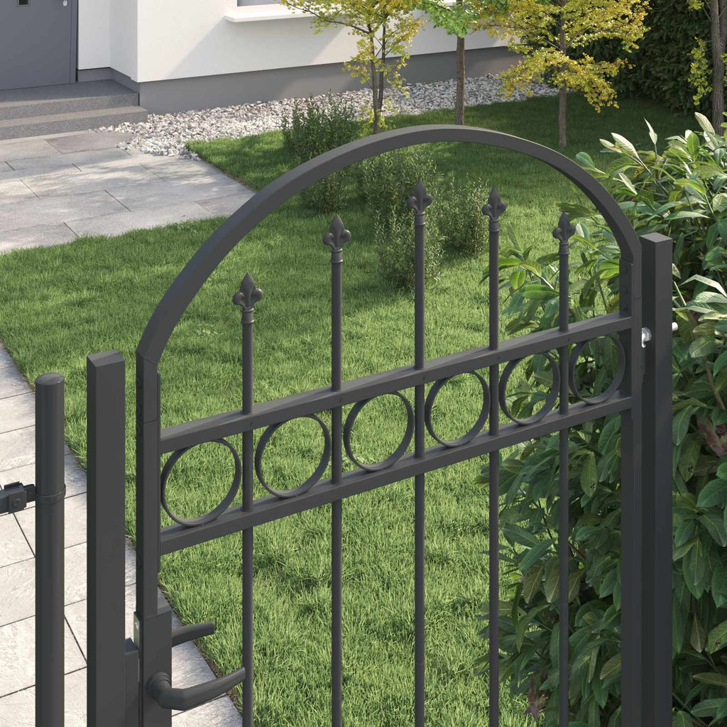vidaXL Brama ogrodzeniowa ASSEN 100 x 195 cm Stal malowana proszkowo