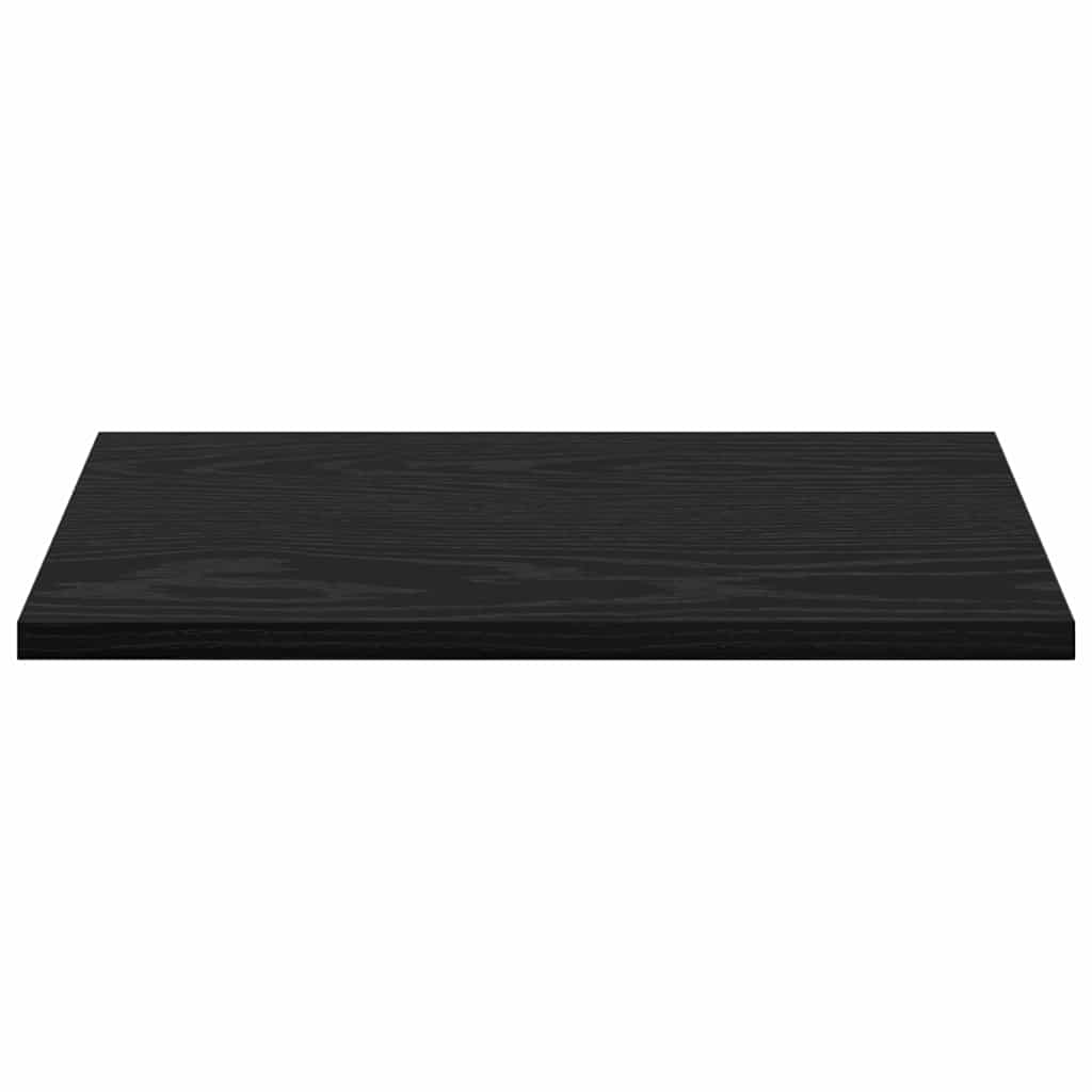 vidaXL Półka na książki 4 pcs Czarny 40 x 30 x 1,5 cm