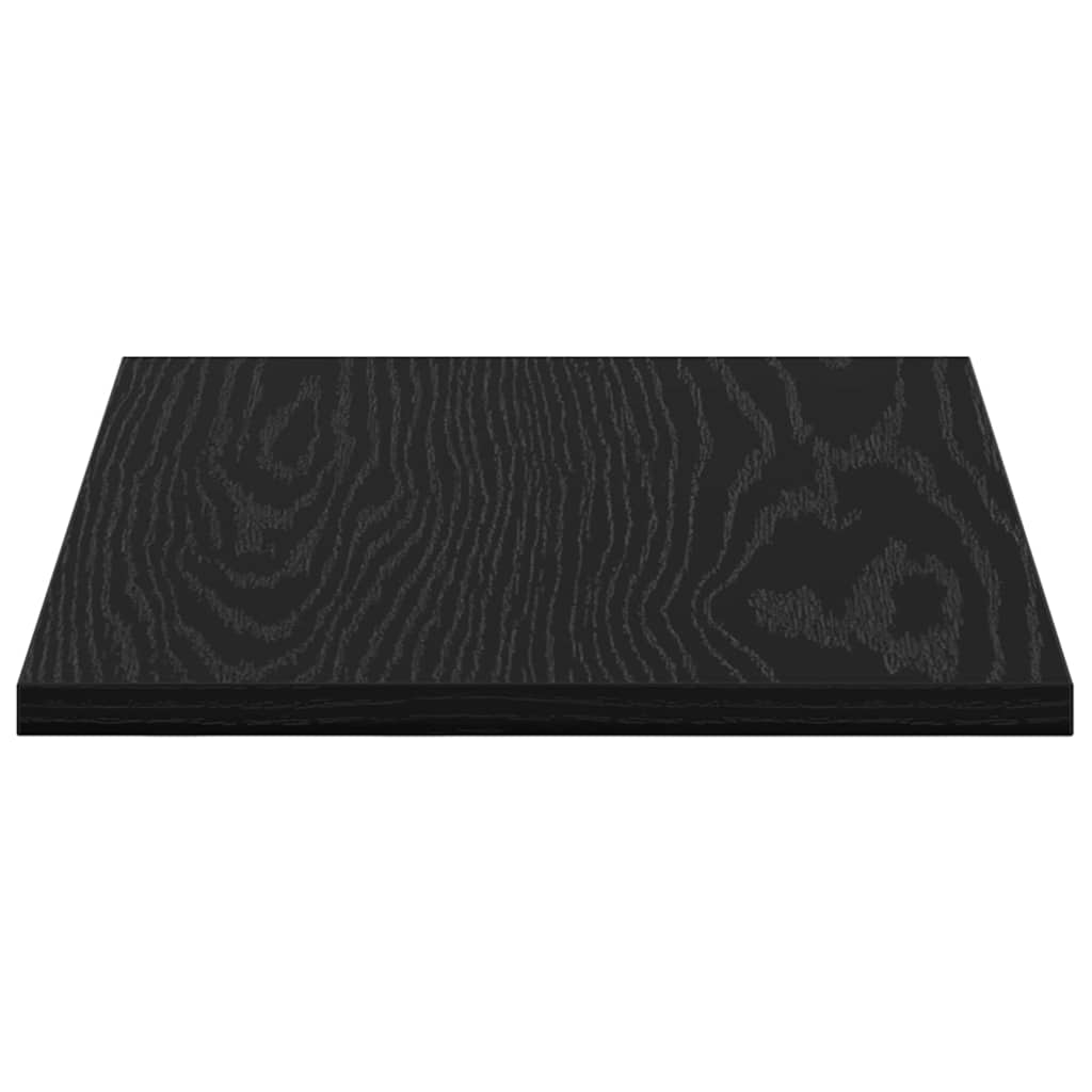 vidaXL Półka na książki 4 pcs Czarny 40 x 30 x 1,5 cm