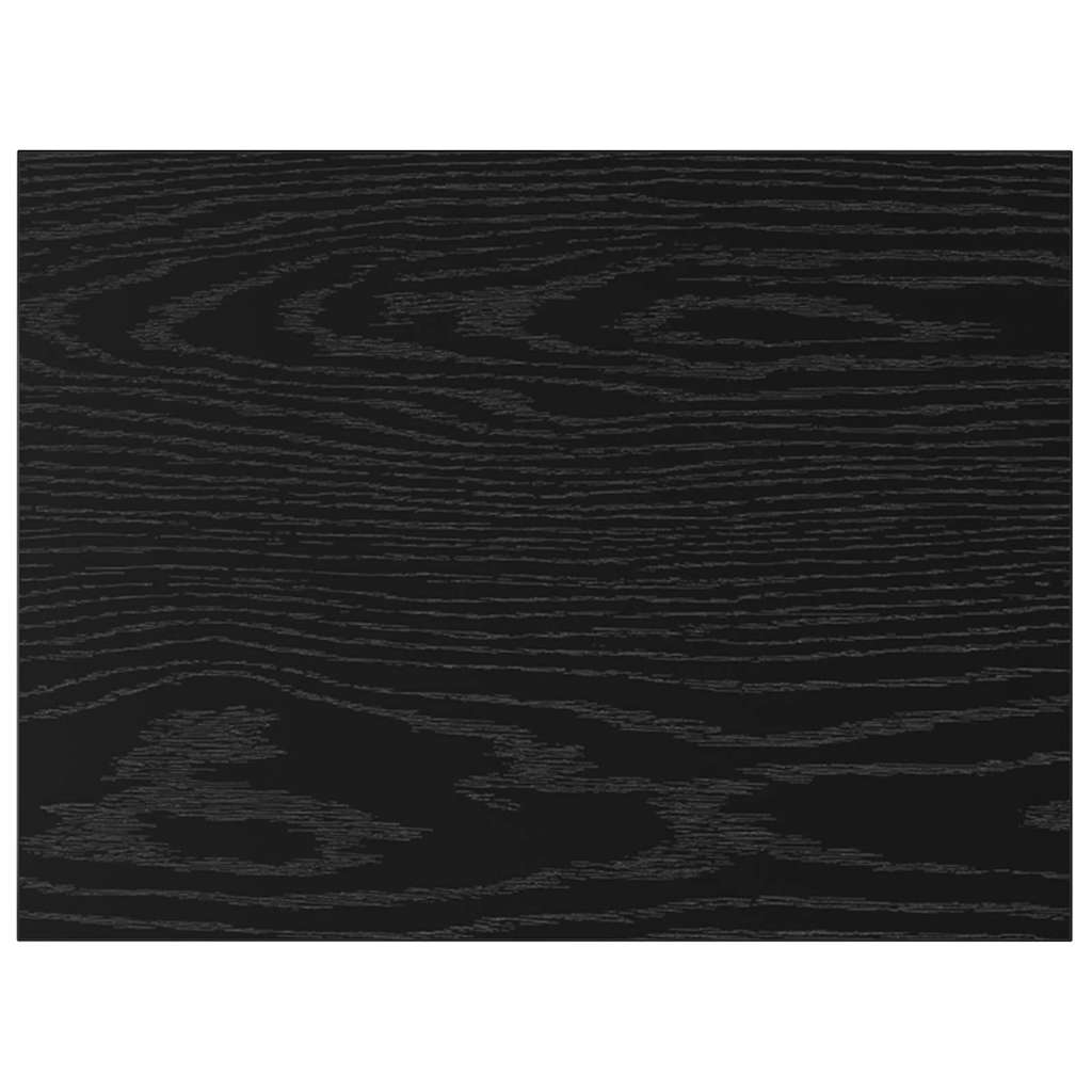 vidaXL Półka na książki 4 pcs Czarny 40 x 30 x 1,5 cm