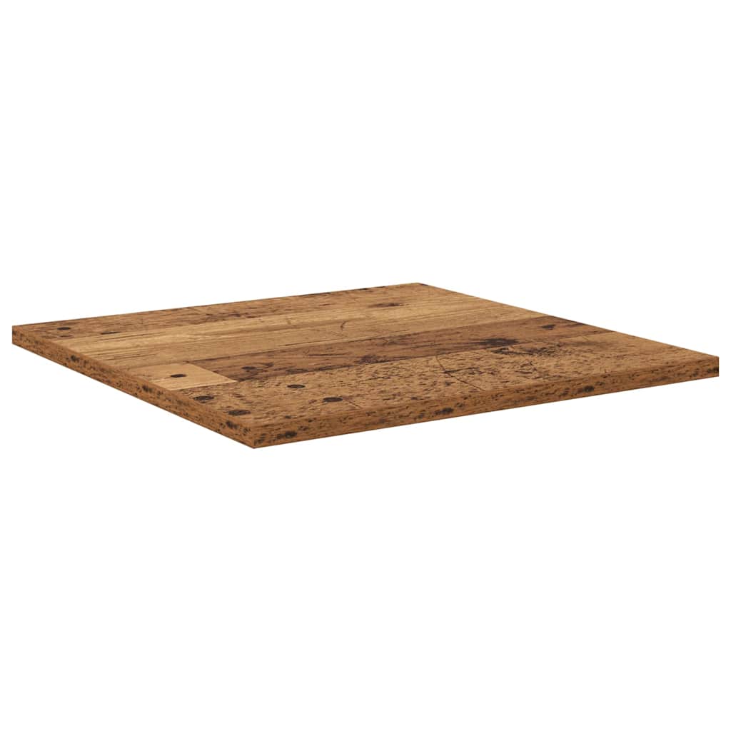 vidaXL Półka na książki 4 pcs Brązowy 40 x 40 x 1,5 cm