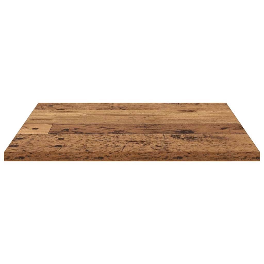 vidaXL Półka na książki 4 pcs Brązowy 40 x 40 x 1,5 cm