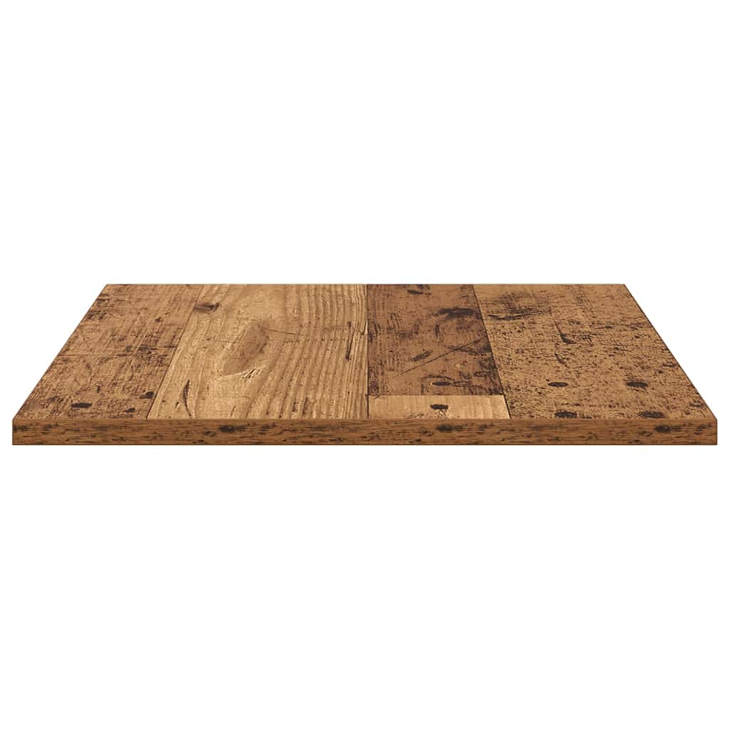 vidaXL Półka na książki 4 pcs Brązowy 40 x 40 x 1,5 cm