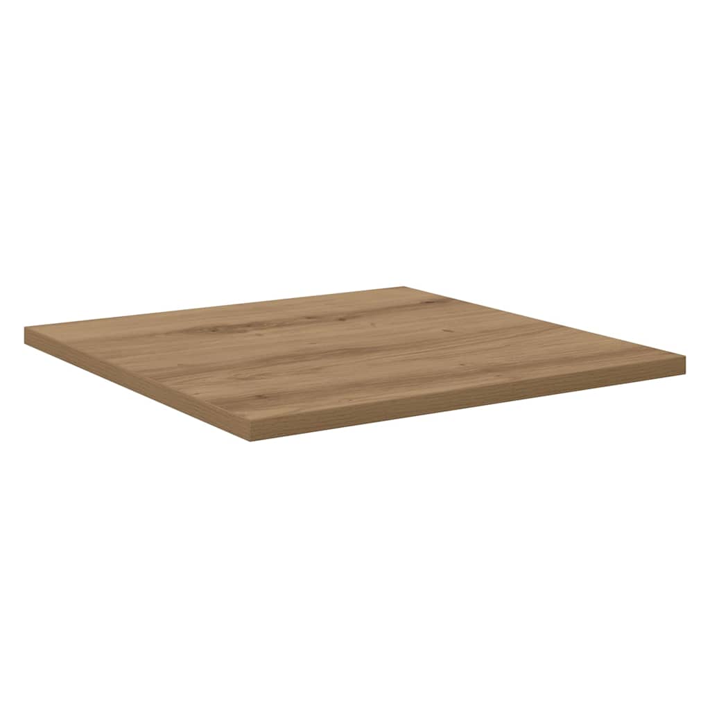 vidaXL Półka na książki 4 pcs Brązowy 40 x 40 x 1,5 cm