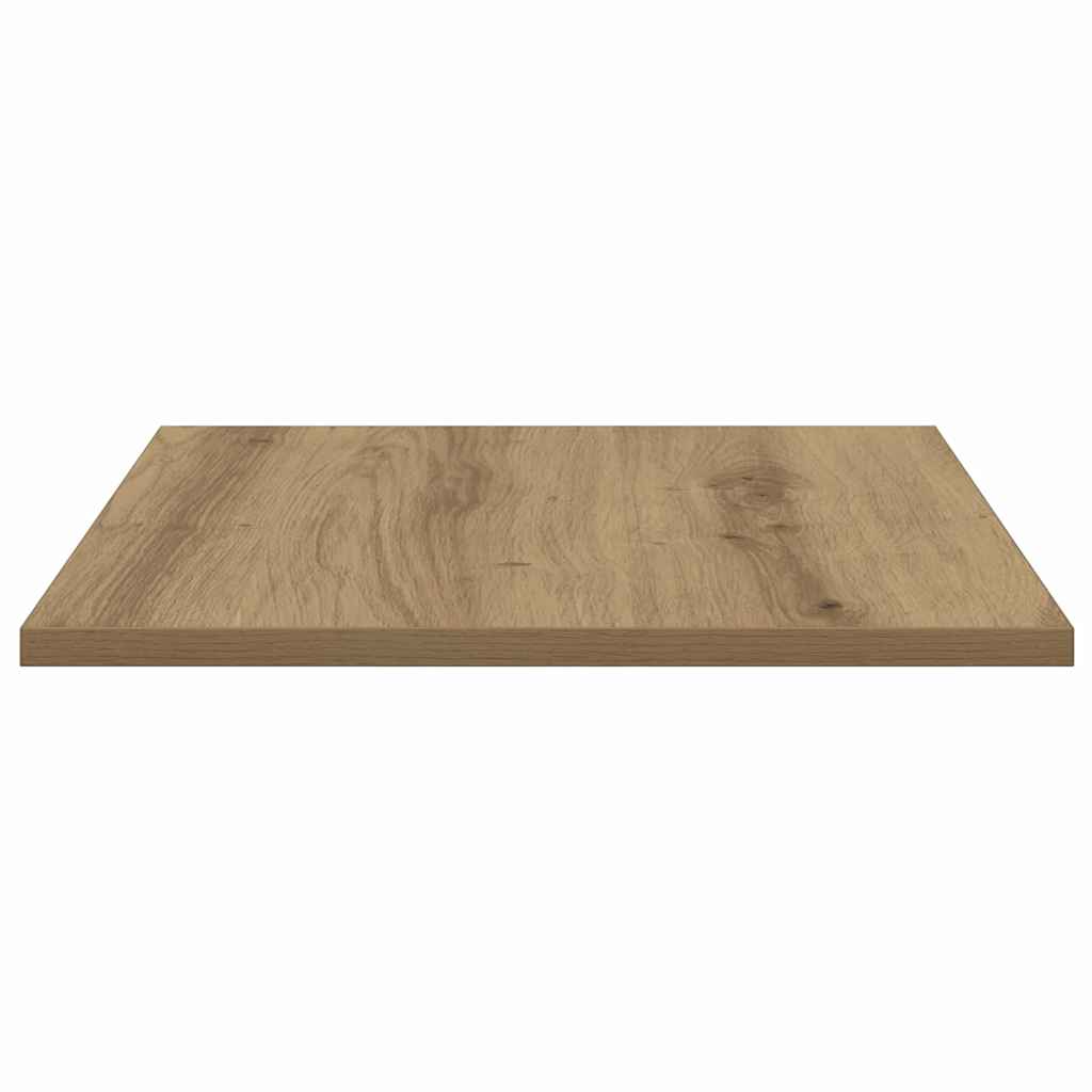 vidaXL Półka na książki 4 pcs Brązowy 40 x 40 x 1,5 cm