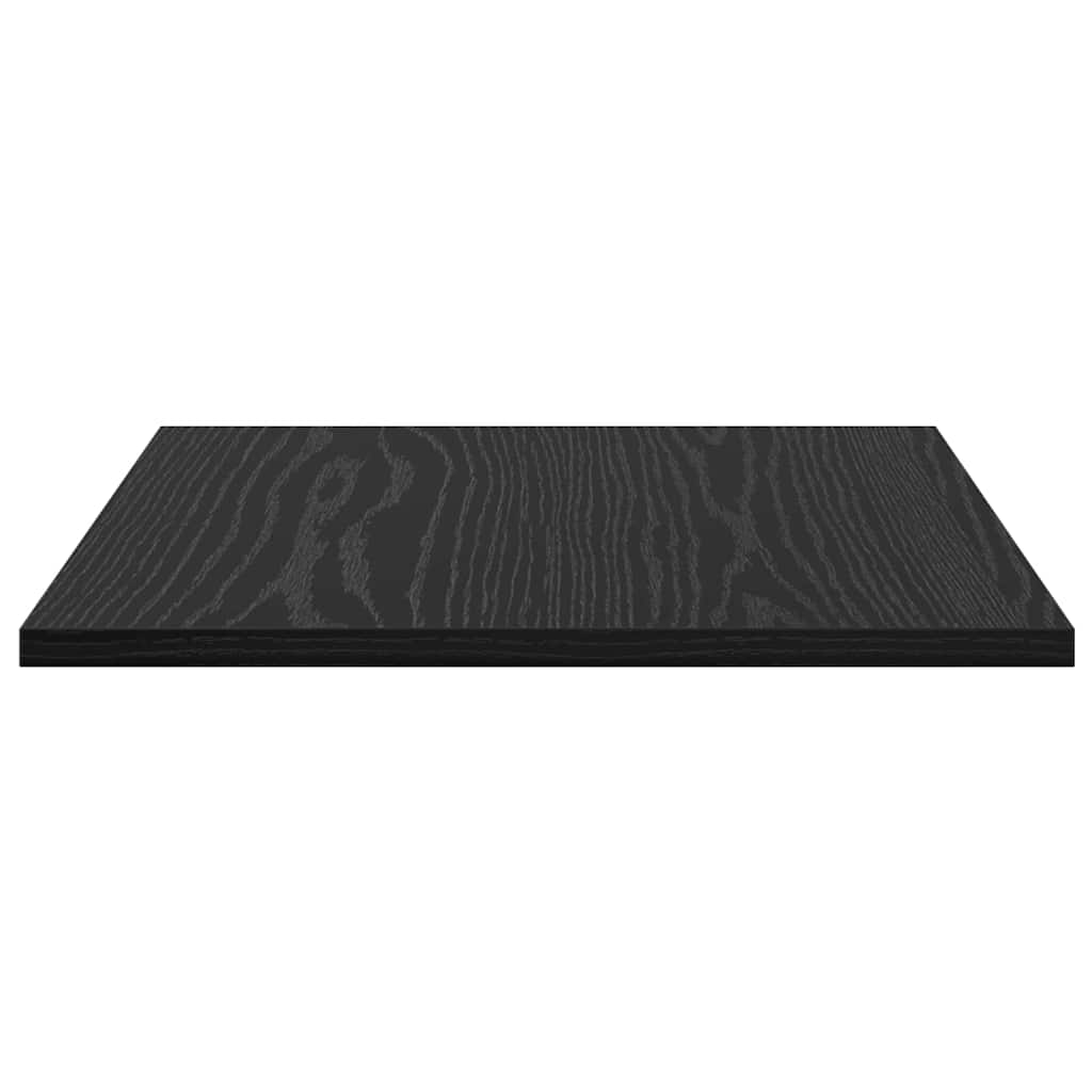 vidaXL Półka na książki 4 pcs Czarny 40 x 40 x 1,5 cm