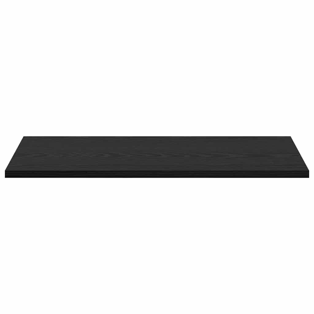 vidaXL Półka na książki 4 pcs Czarny 60 x 30 x 1,5 cm