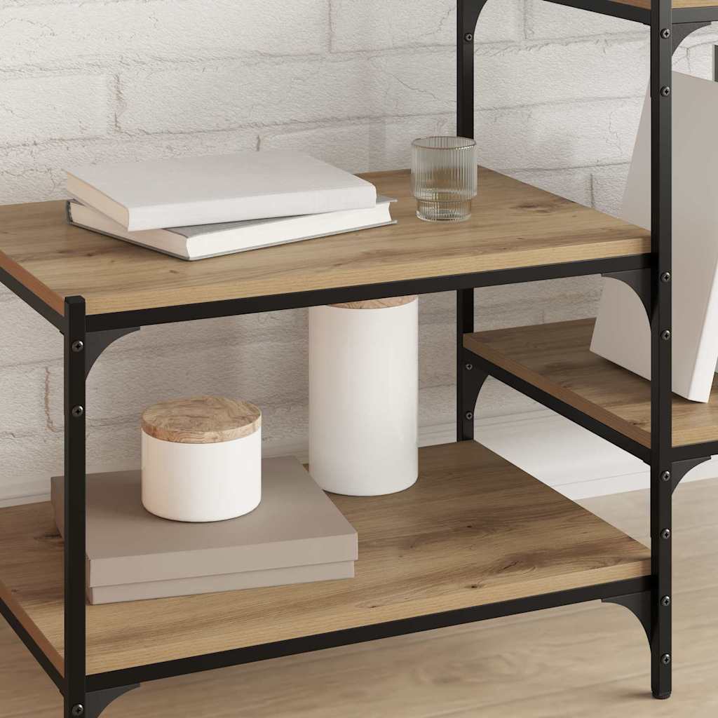 vidaXL Półka na książki 4 pcs Brązowy 60 x 40 x 1,5 cm