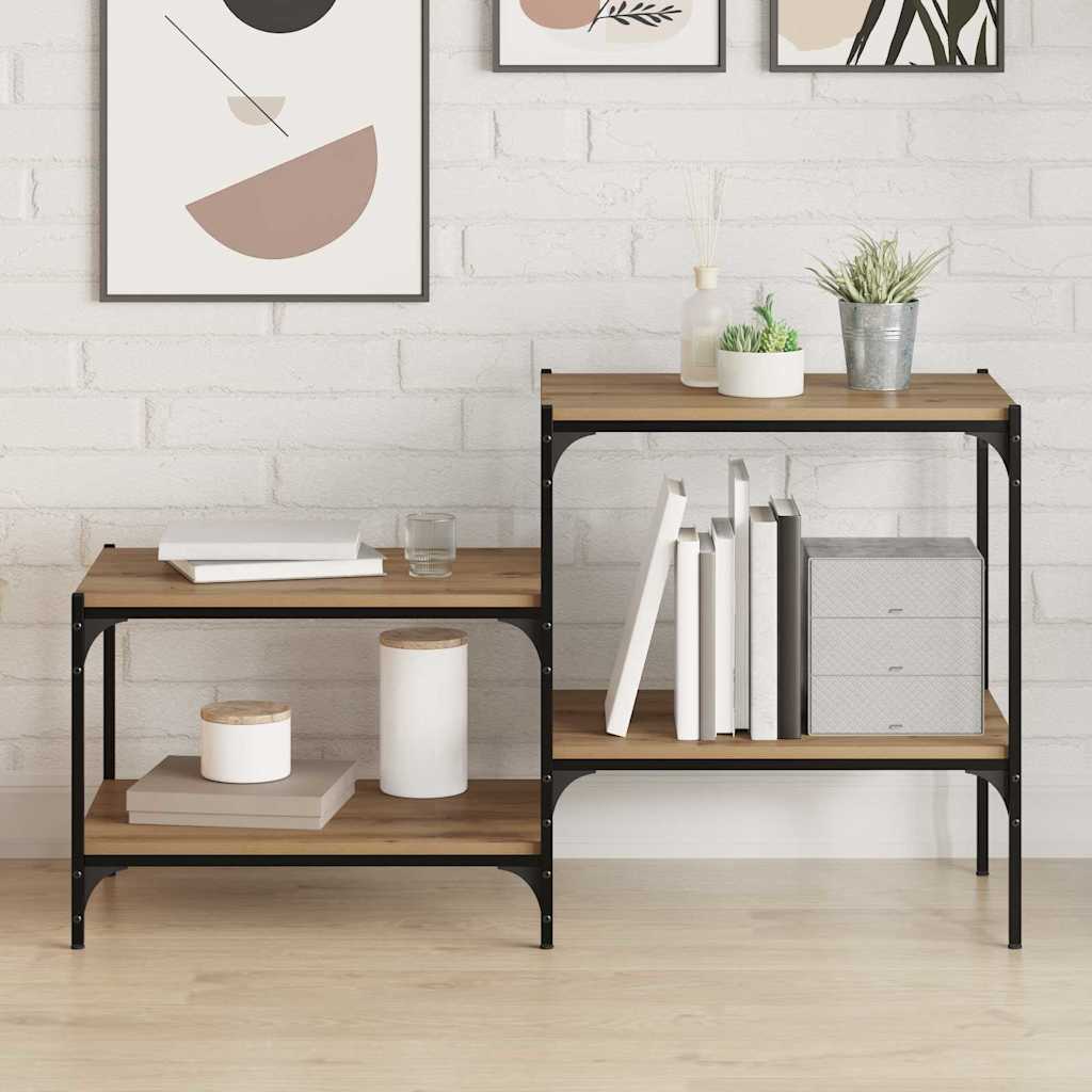 vidaXL Półka na książki 4 pcs Brązowy 60 x 40 x 1,5 cm
