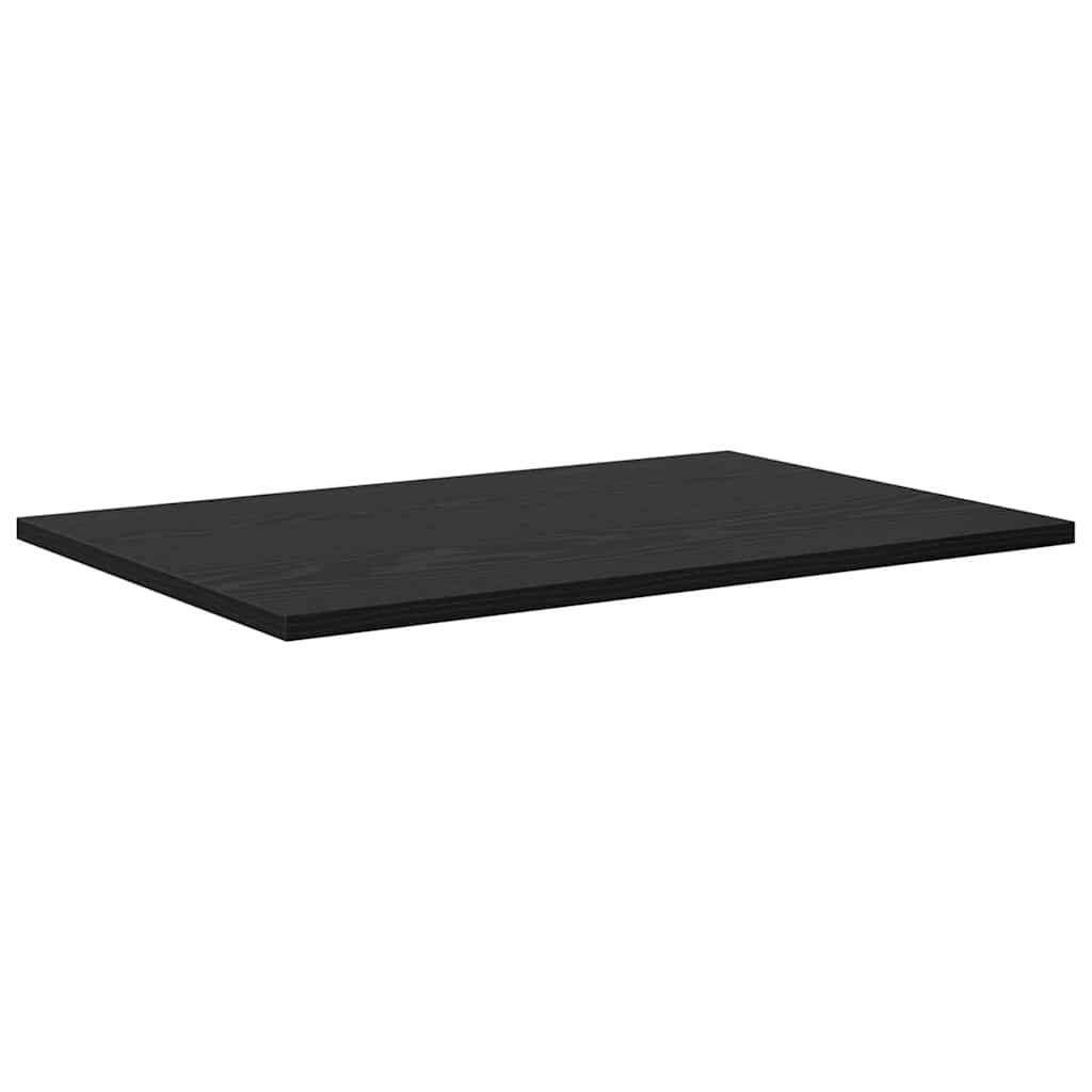 vidaXL Półka na książki 4 pcs Czarny 60 x 40 x 1,5 cm