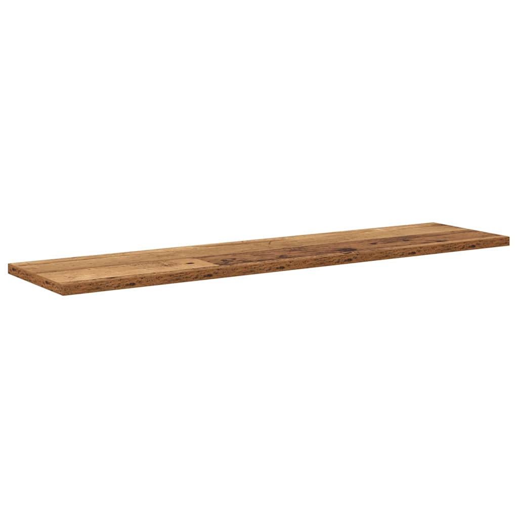 vidaXL Półka na książki 4 pcs Brązowy 80 x 20 x 1,5 cm