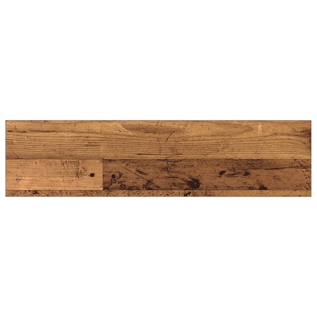 vidaXL Półka na książki 4 pcs Brązowy 80 x 20 x 1,5 cm