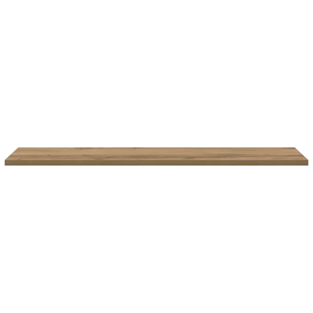 vidaXL Półka na książki 4 pcs Brązowy 80 x 20 x 1,5 cm