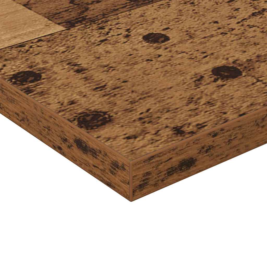 vidaXL Półka na książki 4 pcs Brązowy 80 x 40 x 1,5 cm